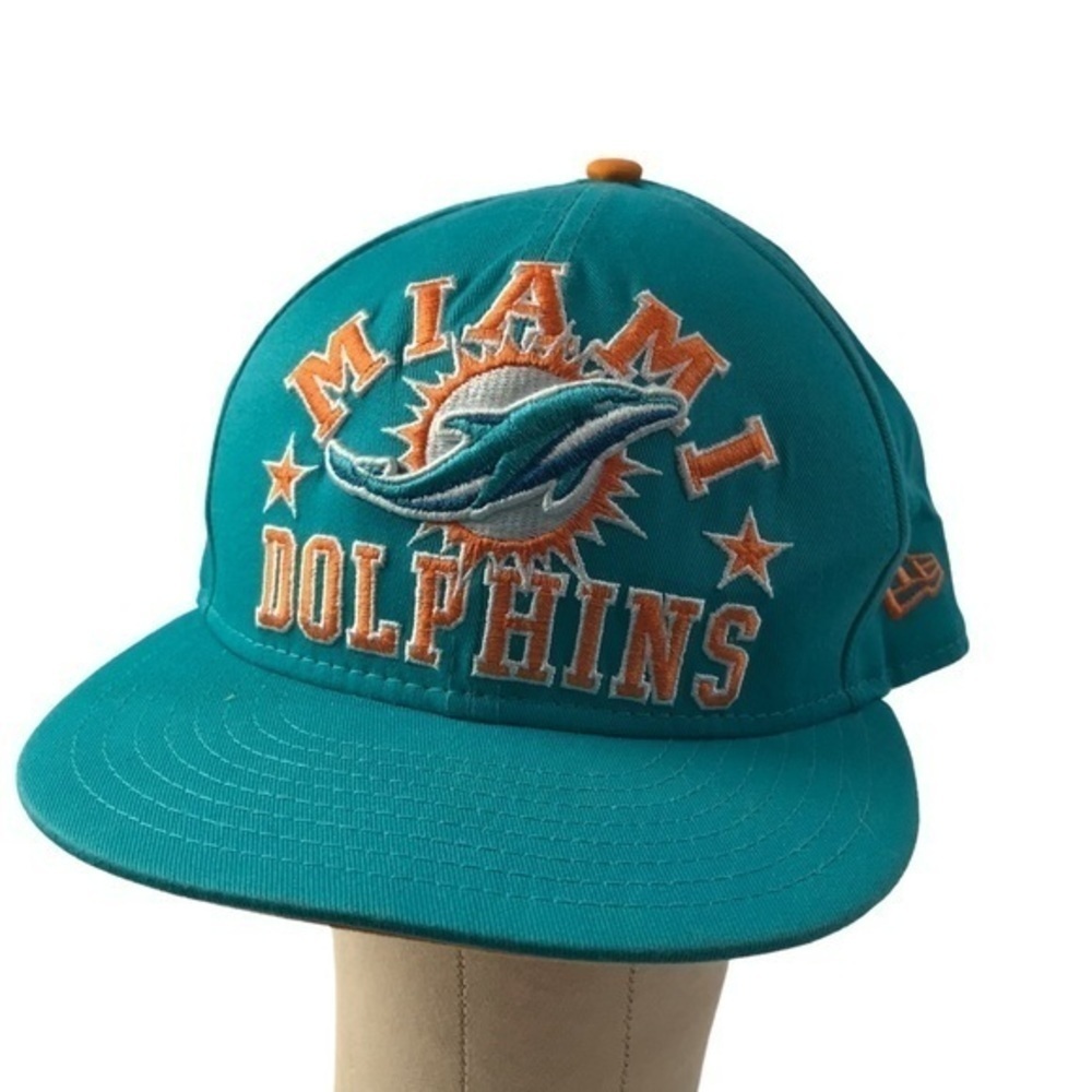 MIAMI DOLPHINS Script Overlap 9FIFTY Snapback hat